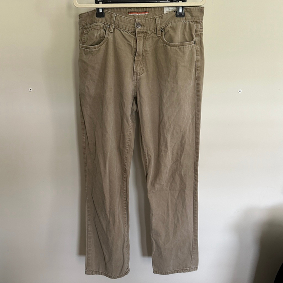 Men's Weatherproof Khaki Pants Size 34x32 - Picture 1 of 8